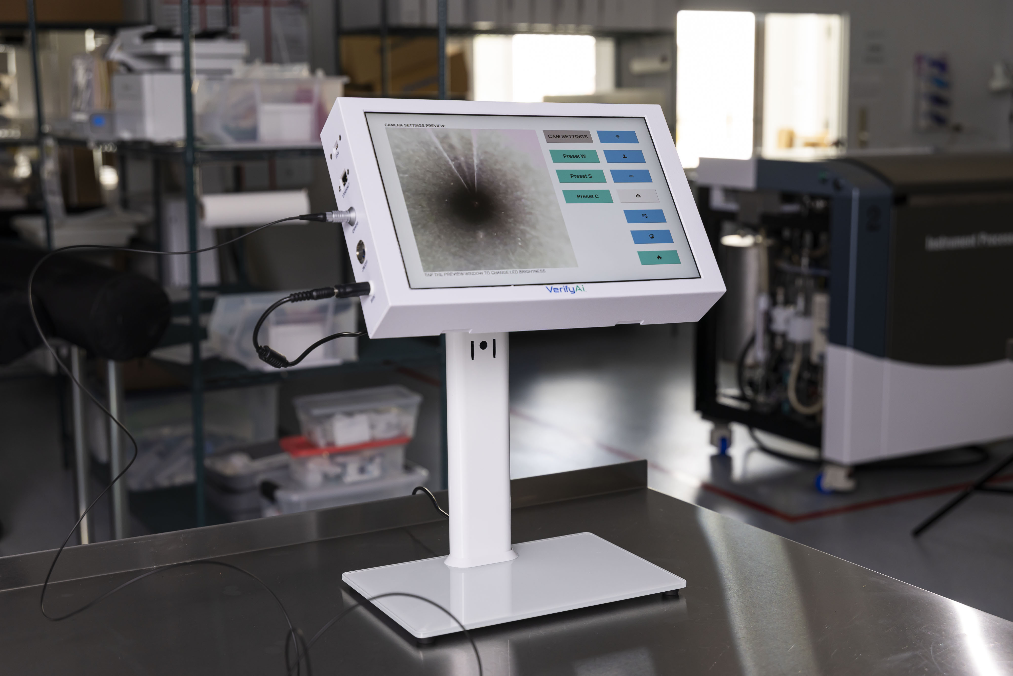 VerifyAi M1 Manual System in laboratory