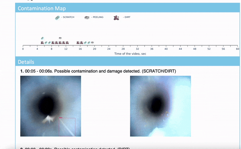 Screen recording of VerifyAi in action